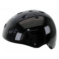 BMX Helmet Gloss Black L/XL